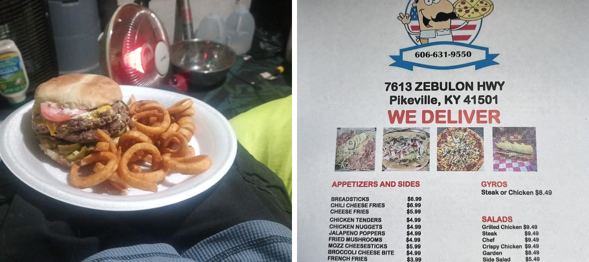 Five Star Pizza Menu